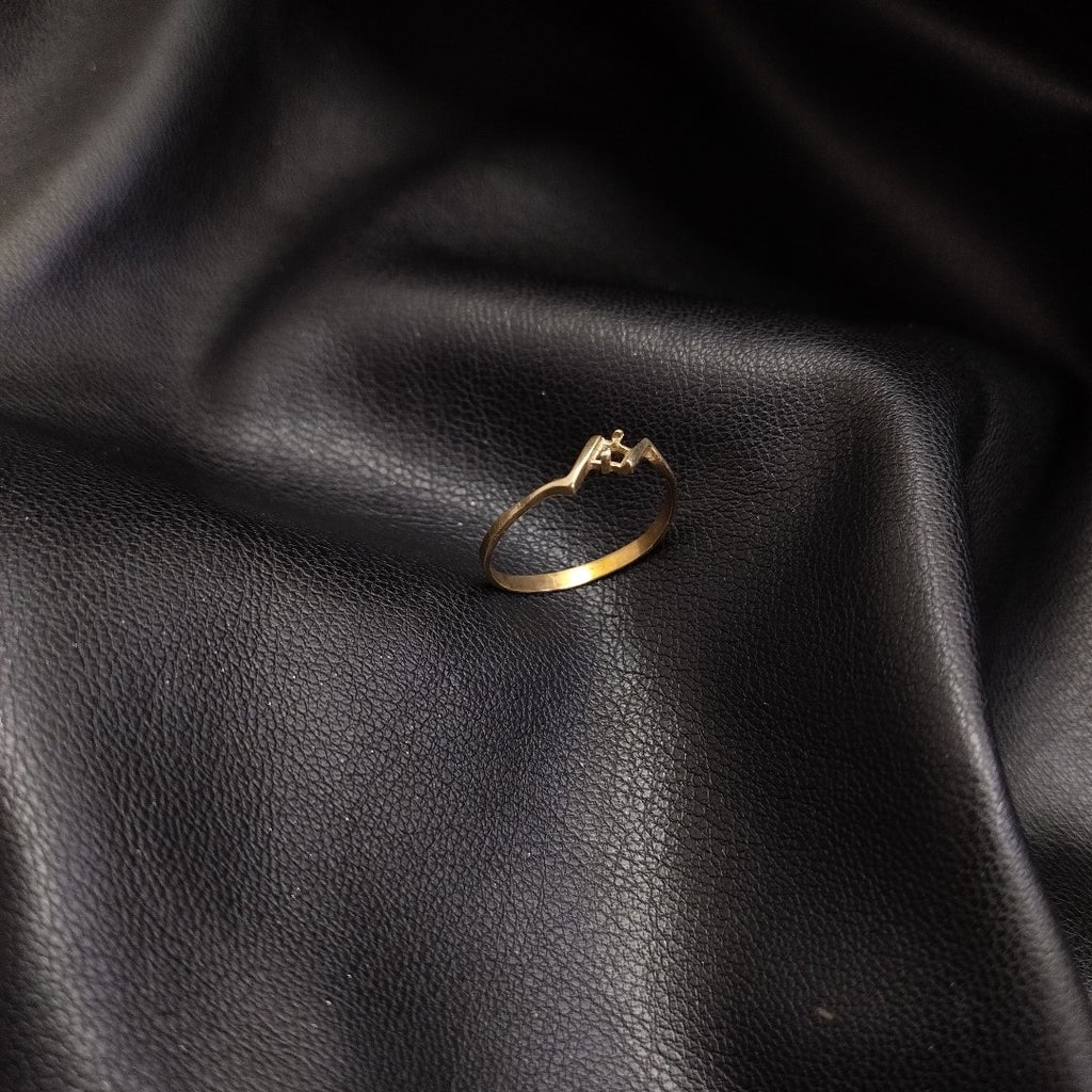 ANILLO ORO 10 K 0,80 GRMS (SEMINUEVO)