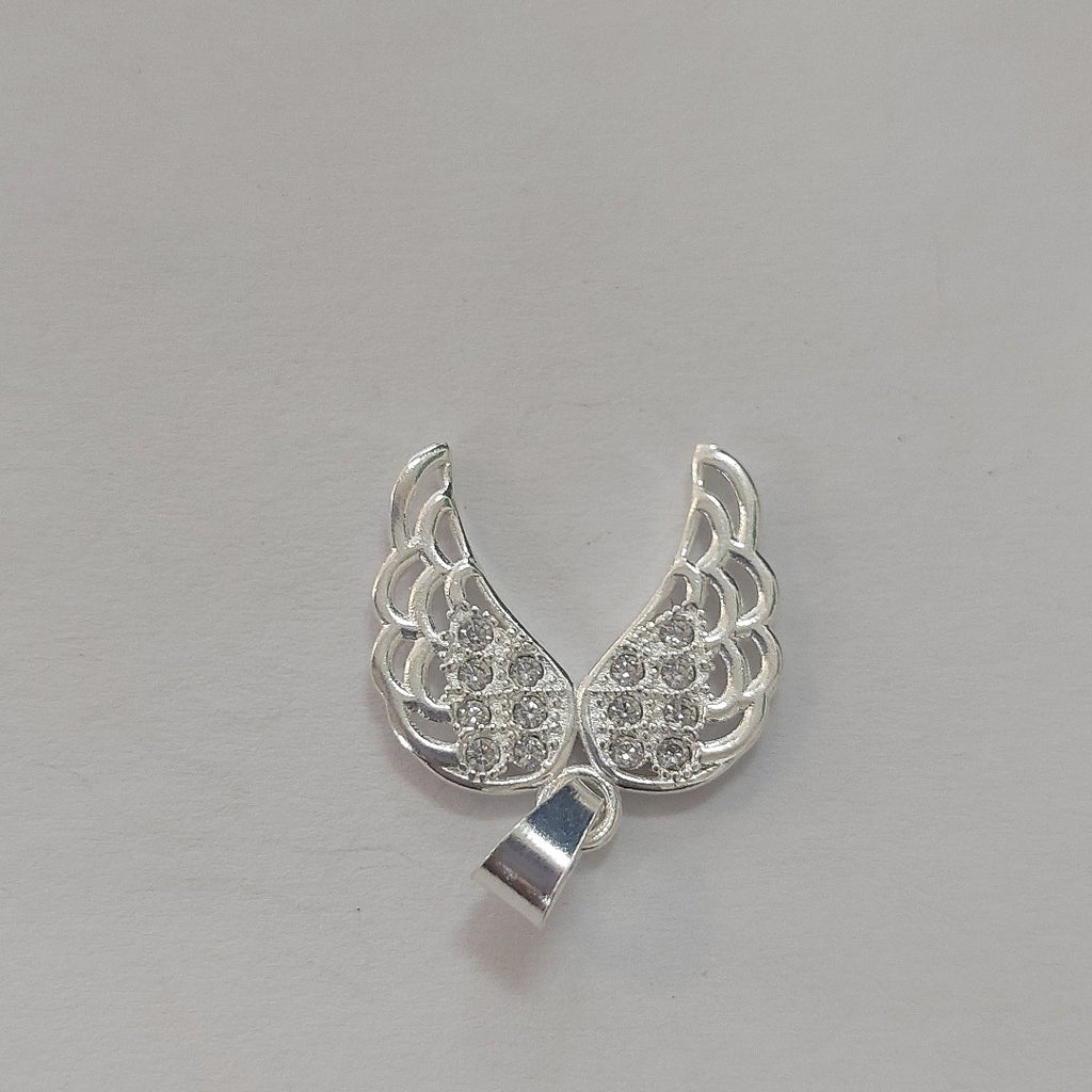 DIJE ALAS C/CIRCONIAS PLATA .925 2.3 GR (NUEVO)