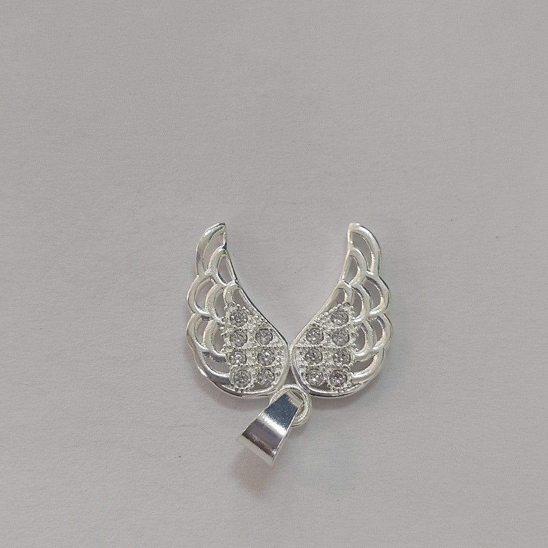DIJE ALAS C/CIRCONIAS PLATA .925 2.3 GR (NUEVO)