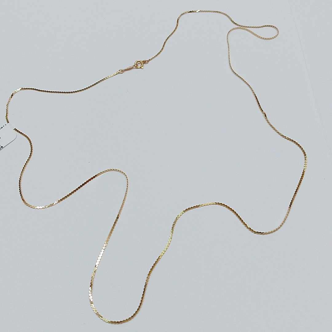 CADENA ORO 14 K 2.2 GRMS (SEMINUEVO)