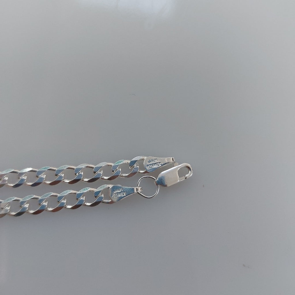 PULSERA BARBADA PLATA .925 18 CM 5.93 GR (NUEVO)