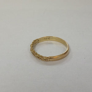 ANILLITO ORO 14 K 1.9 GRMS (SEMINUEVO)