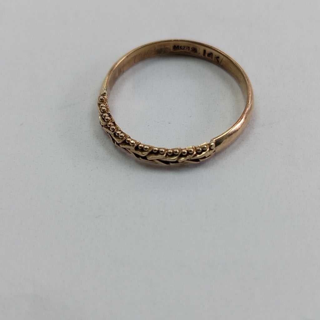 ANILLITO ORO 14 K 2 GRMS (SEMINUEVO)