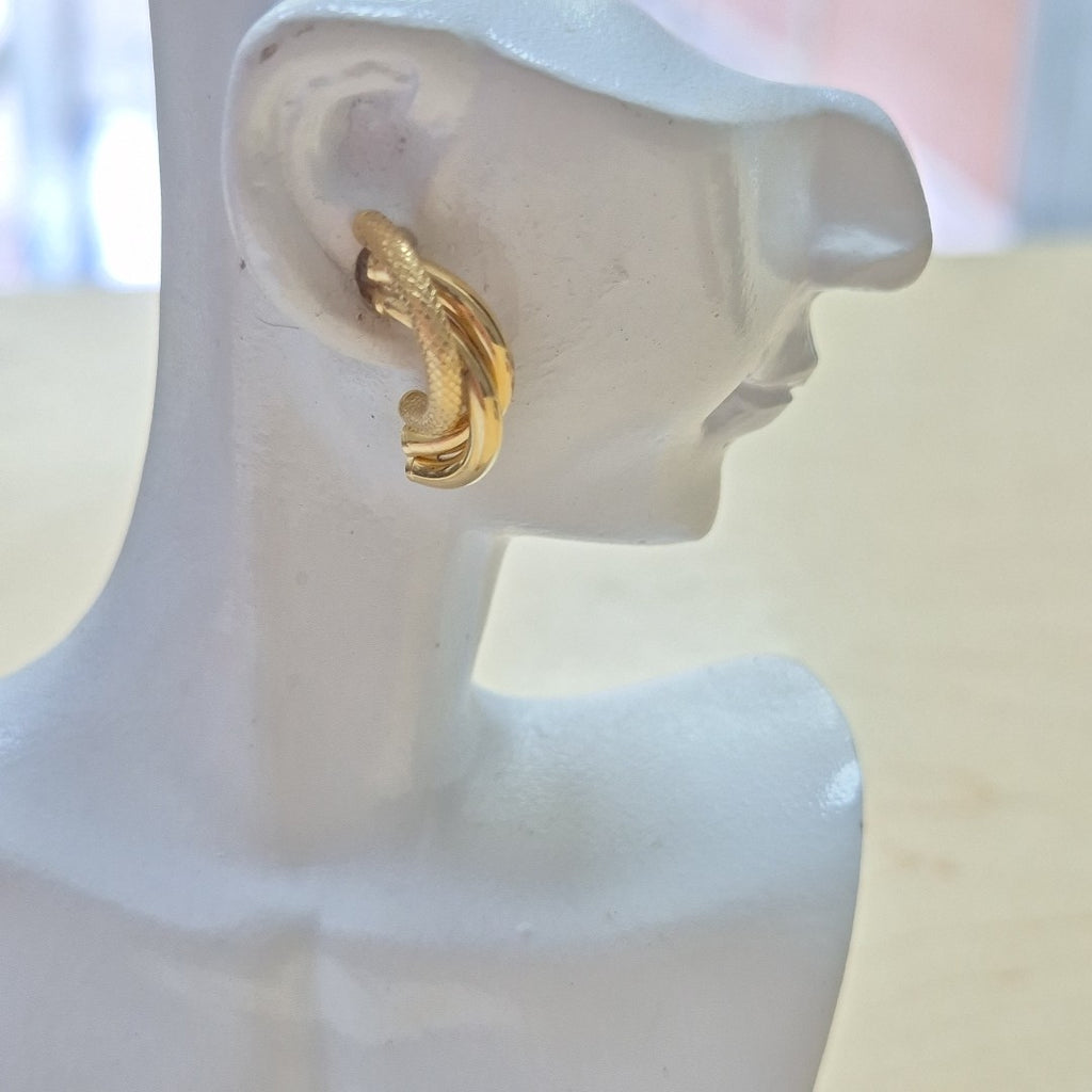 ARETES PAR ORO 14 K 1.5 GRMS (SEMINUEVO)
