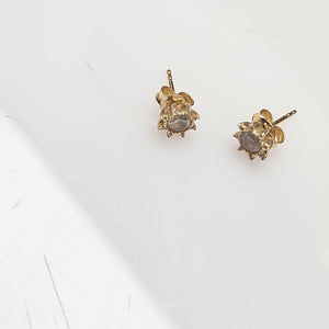 BROQUELES PAR ORO 14 K 1.6 GRMS (SEMINUEVO)