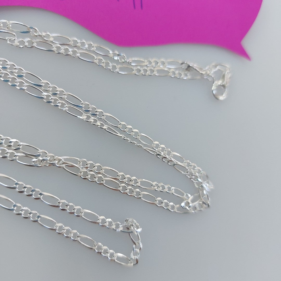CADENA 3X1 PLATA .925 60 CM 5.22 GR (NUEVO)