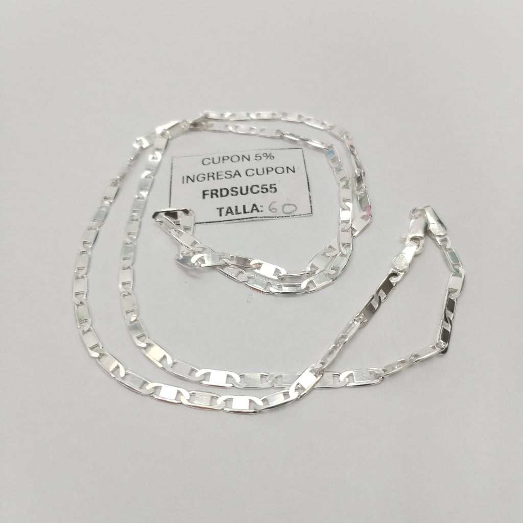 CADENA GUCHI PLATA .925 60 CM 10.73 GR (NUEVO)