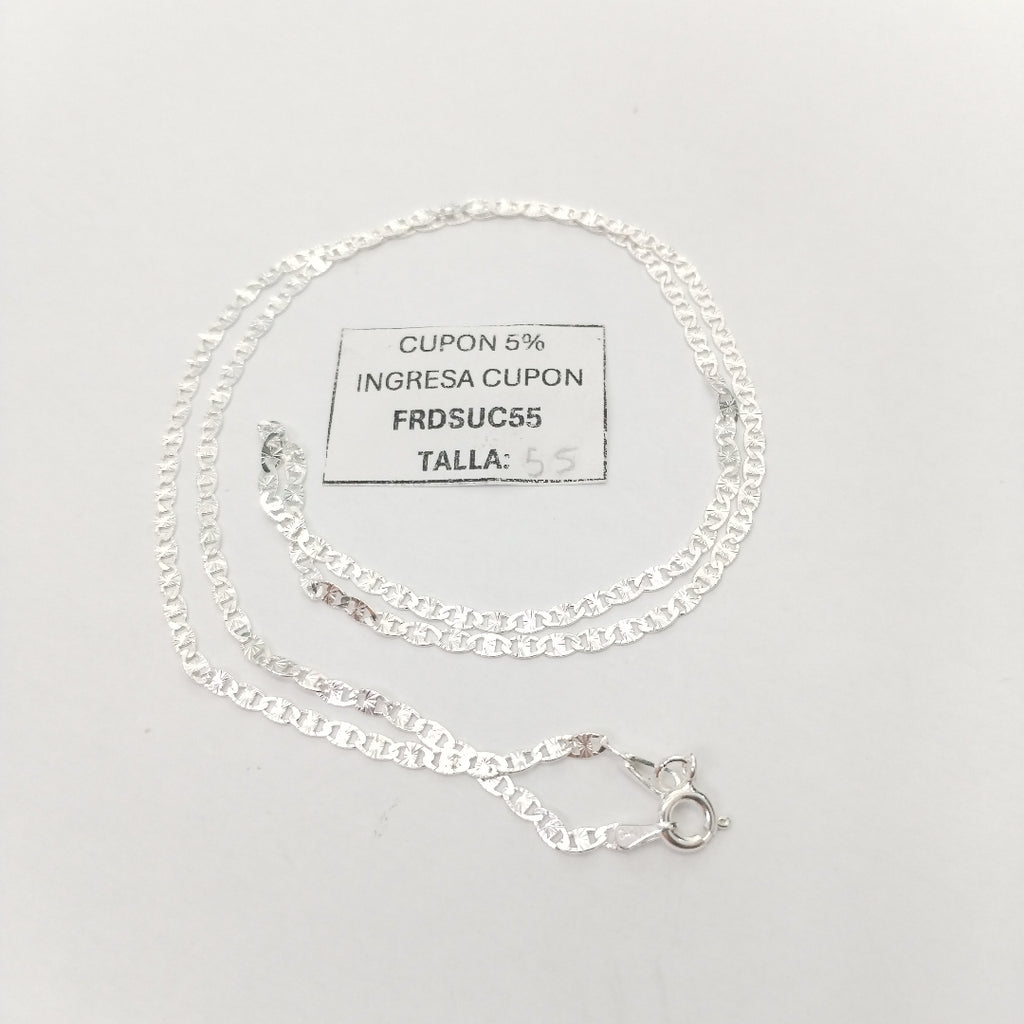 CADENA GUCHI PLATA .925 55 CM 3.82 GR (NUEVO)