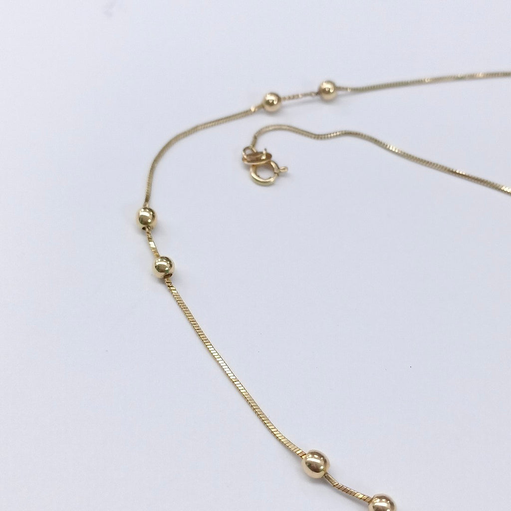 GARGANTILLA ORO 14 K 3.2 GRMS (SEMINUEVO)