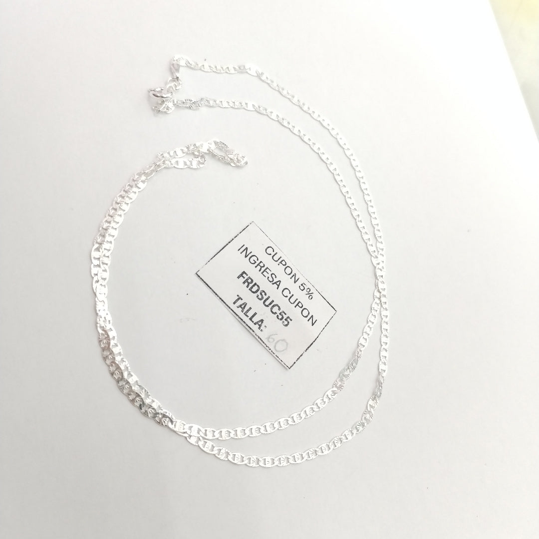 CADENA GUCHI PLATA .925 60 CM 4.12 GR (NUEVO)