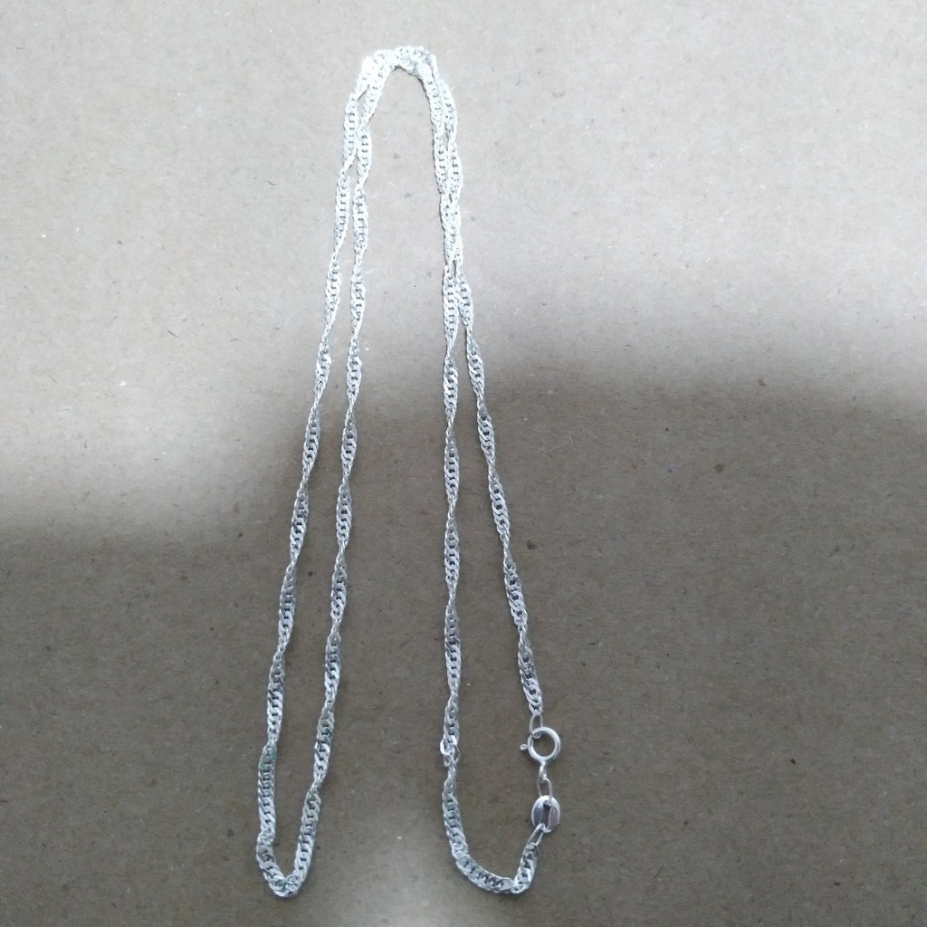 CADENA MEDIO TZL PLATA .925 55 CM 4.02 GR (NUEVO)