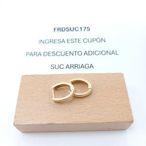 HUGGIES ORO 14K 1.1 (NUEVO)