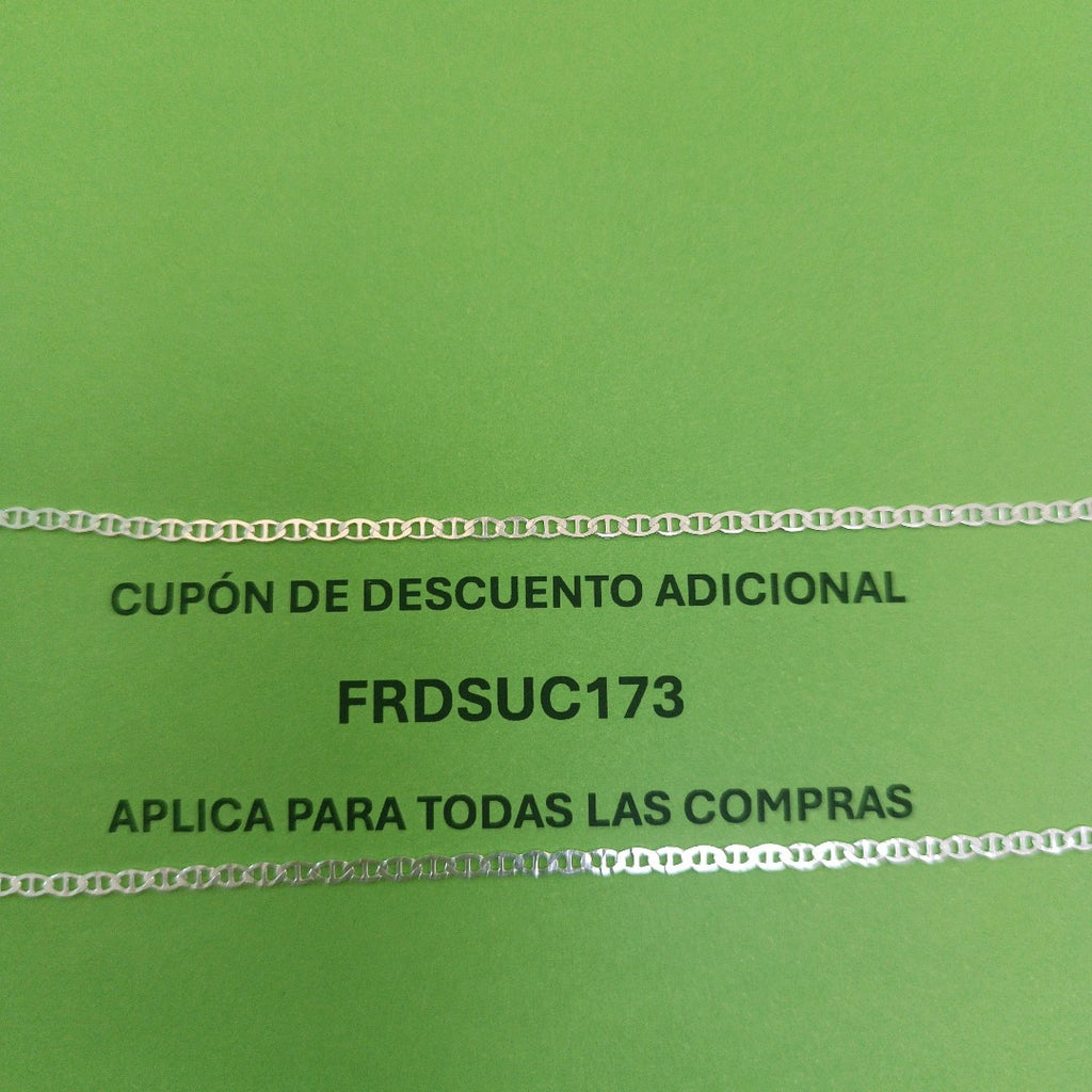 CADENA GUCHI PLATA .925 60 CM 3.73 GR (NUEVO)