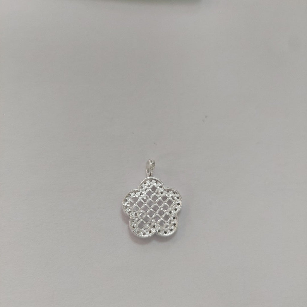 DIJE FLOR CON CIRCONIAS PLATA .925 1.8 GR (NUEVO)