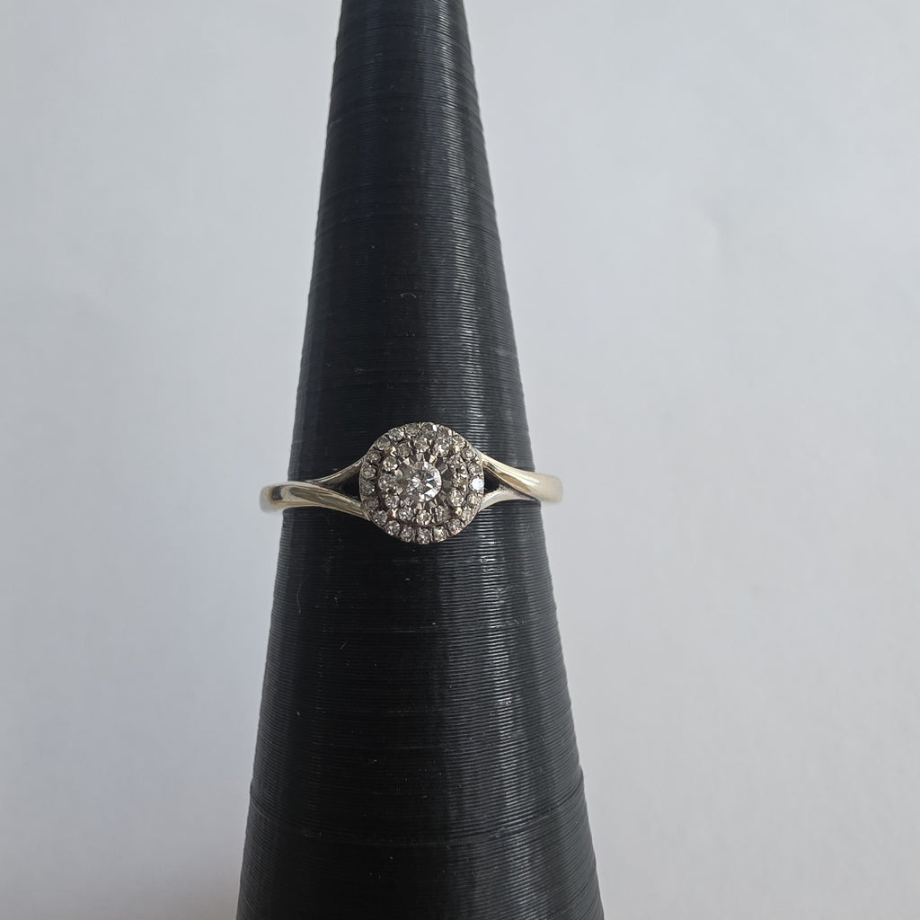 ANILLITO ORO BLANCO 14 K 2.2 GRMS (SEMINUEVO)