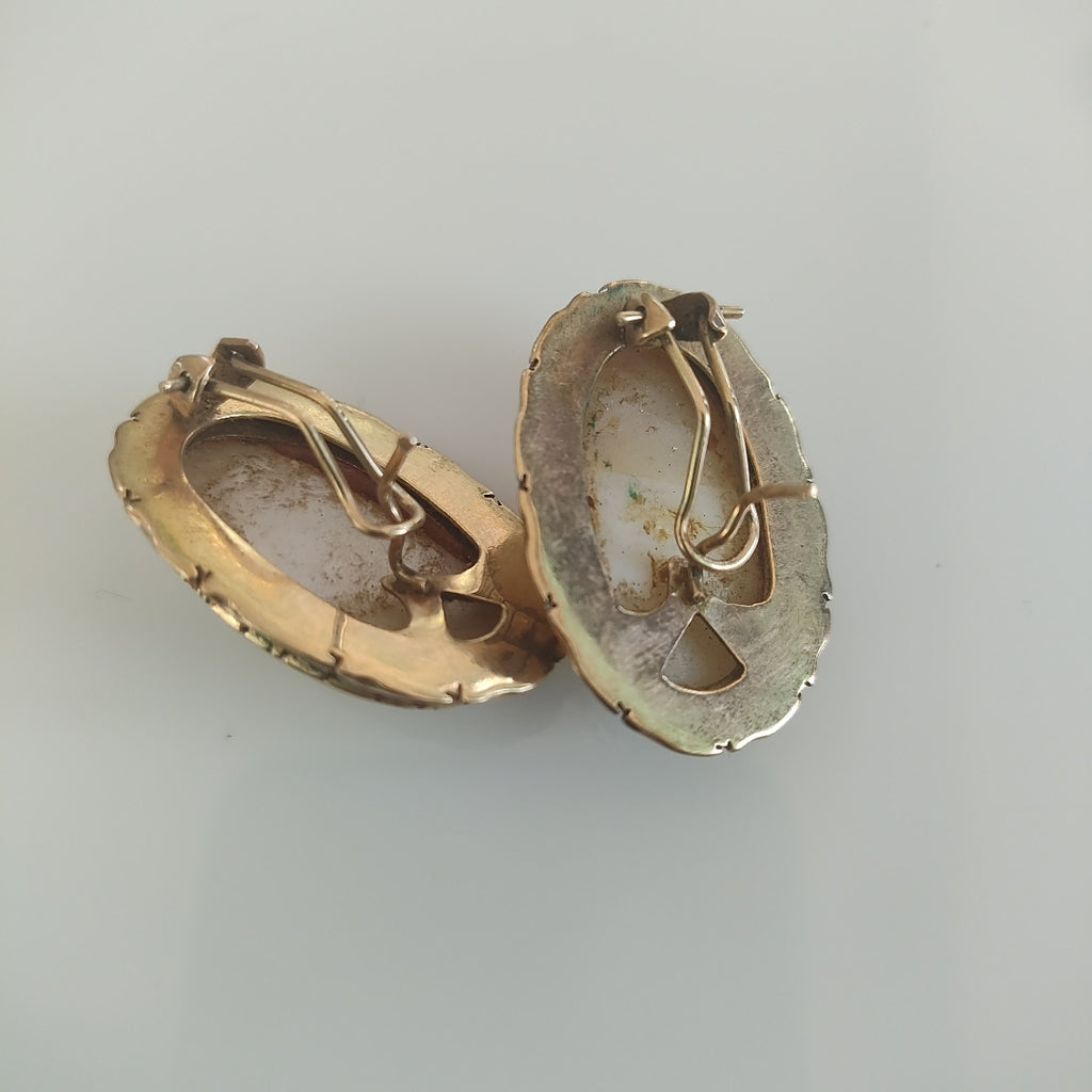 ARETES PAR ORO 8 K 9.4 GRMS (SEMINUEVO)