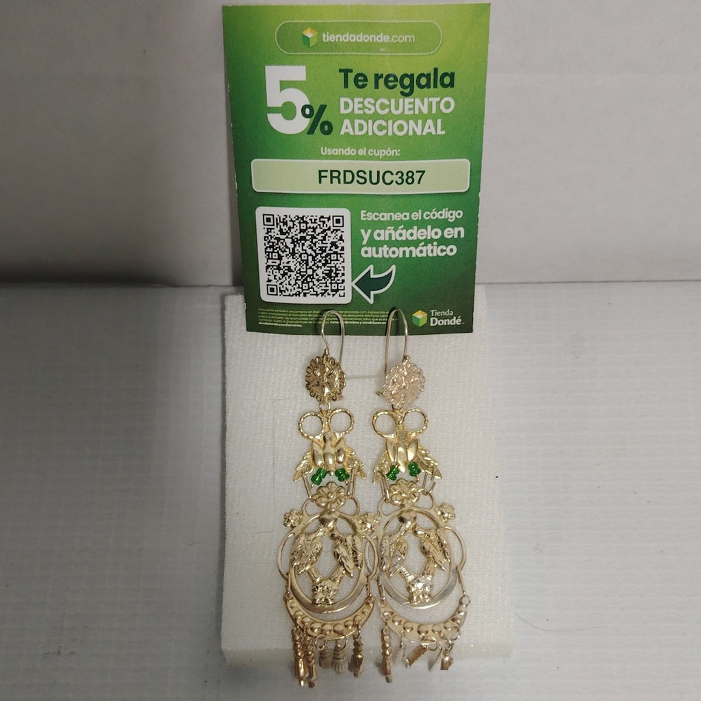 ARETES PAR ORO 8 K 7,50 GRMS (SEMINUEVO)