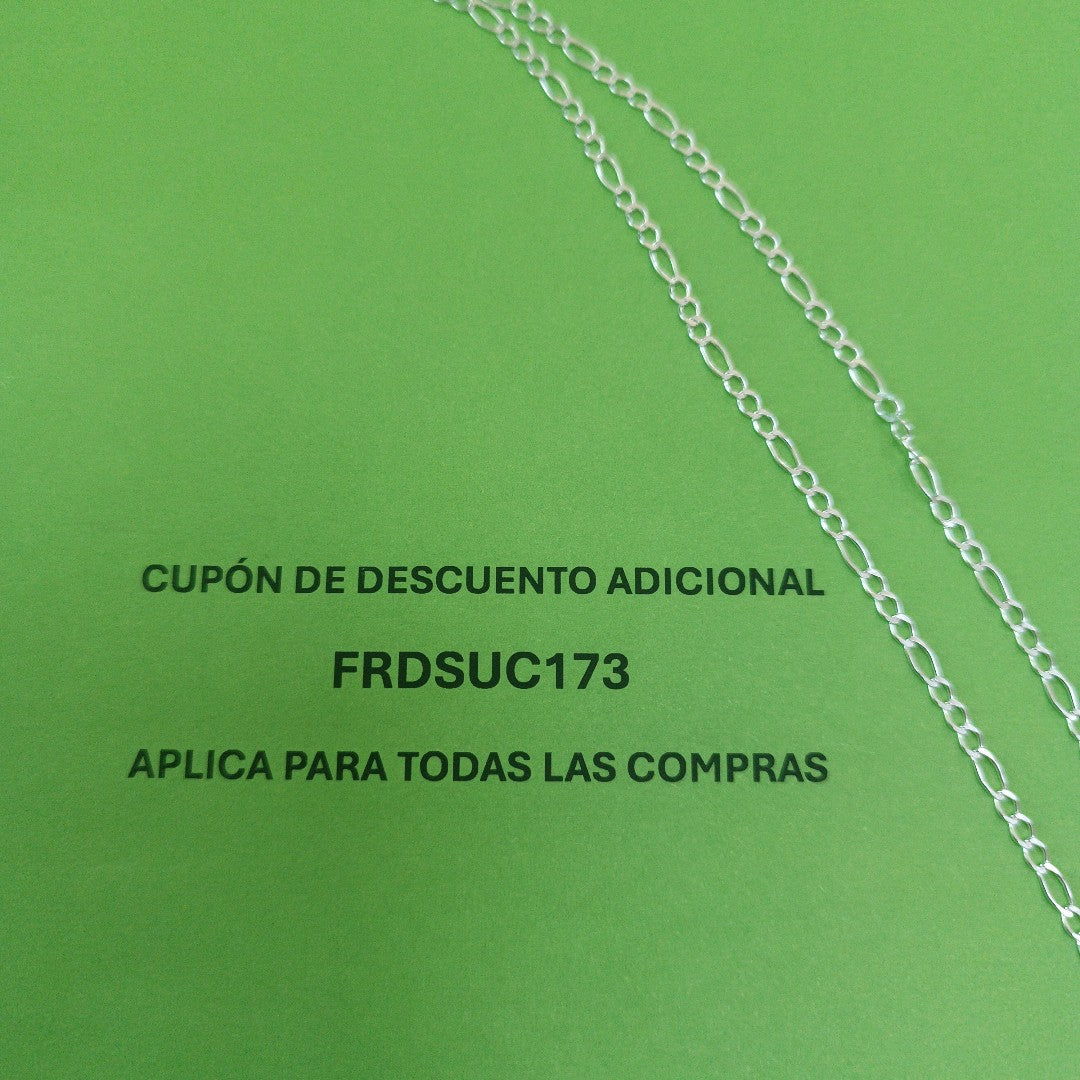 CADENA 3X1 PLATA .925 60 CM 4.82 GR (NUEVO)