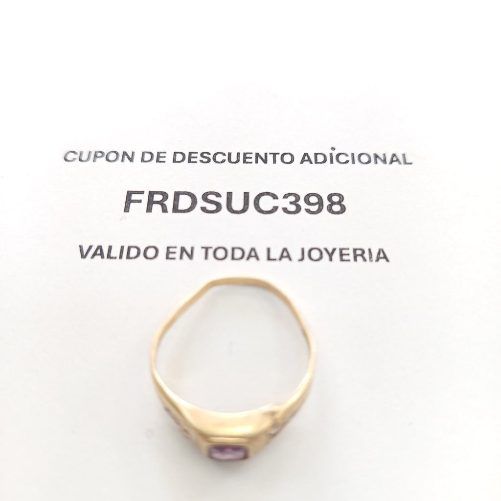 ANILLO ORO 10 K 3.1 GRMS (SEMINUEVO)