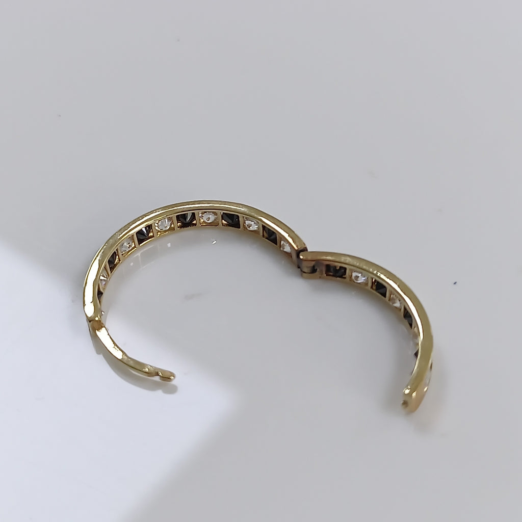 ARRACADAS PAR ORO 14 K 2,26 GRMS (SEMINUEVO)