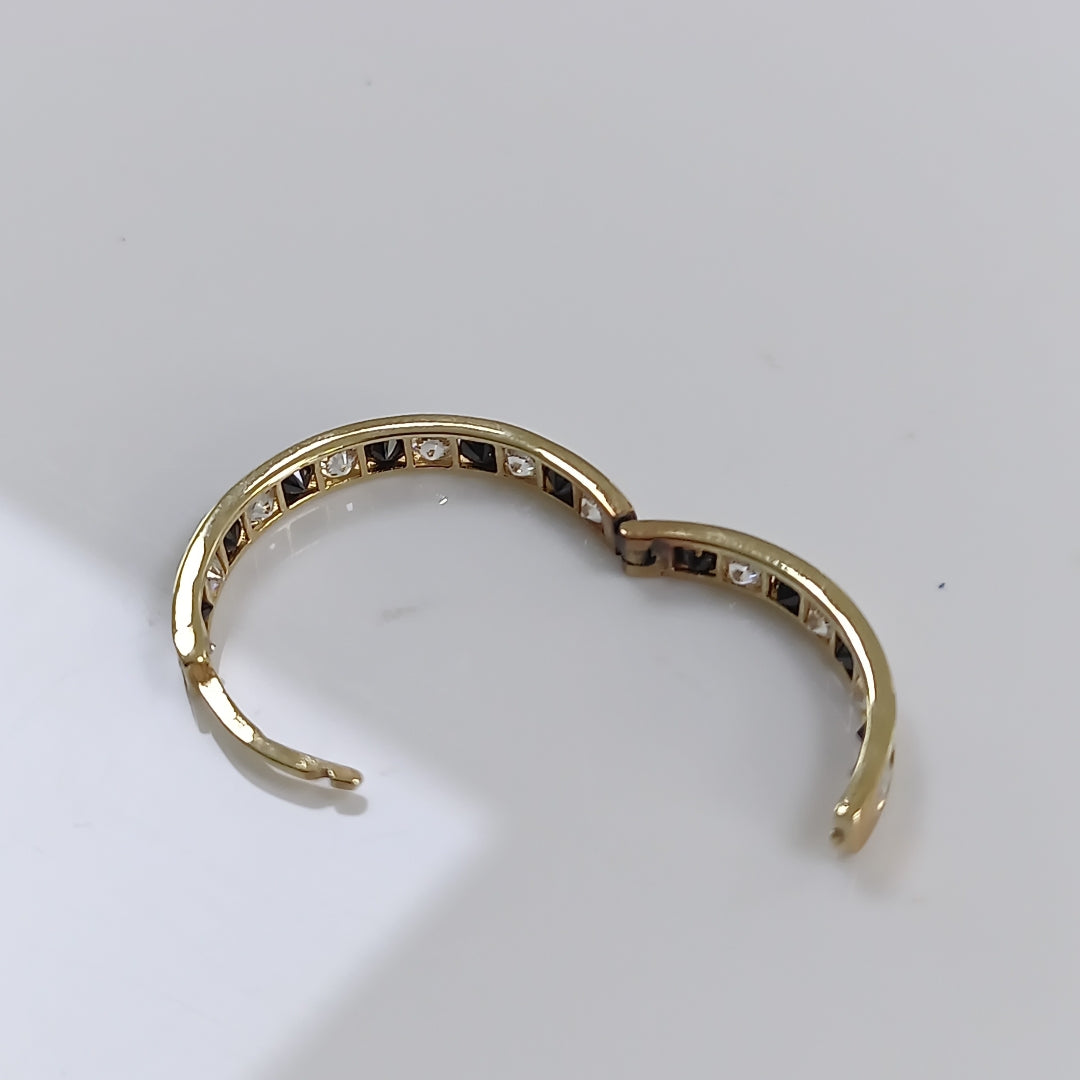 ARRACADAS PAR ORO 14 K 2,26 GRMS (SEMINUEVO)