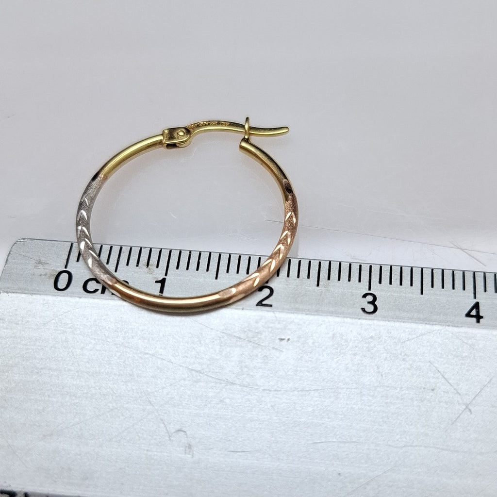 ARRACADAS PAR ORO 14 K 1.4 GRMS (SEMINUEVO)