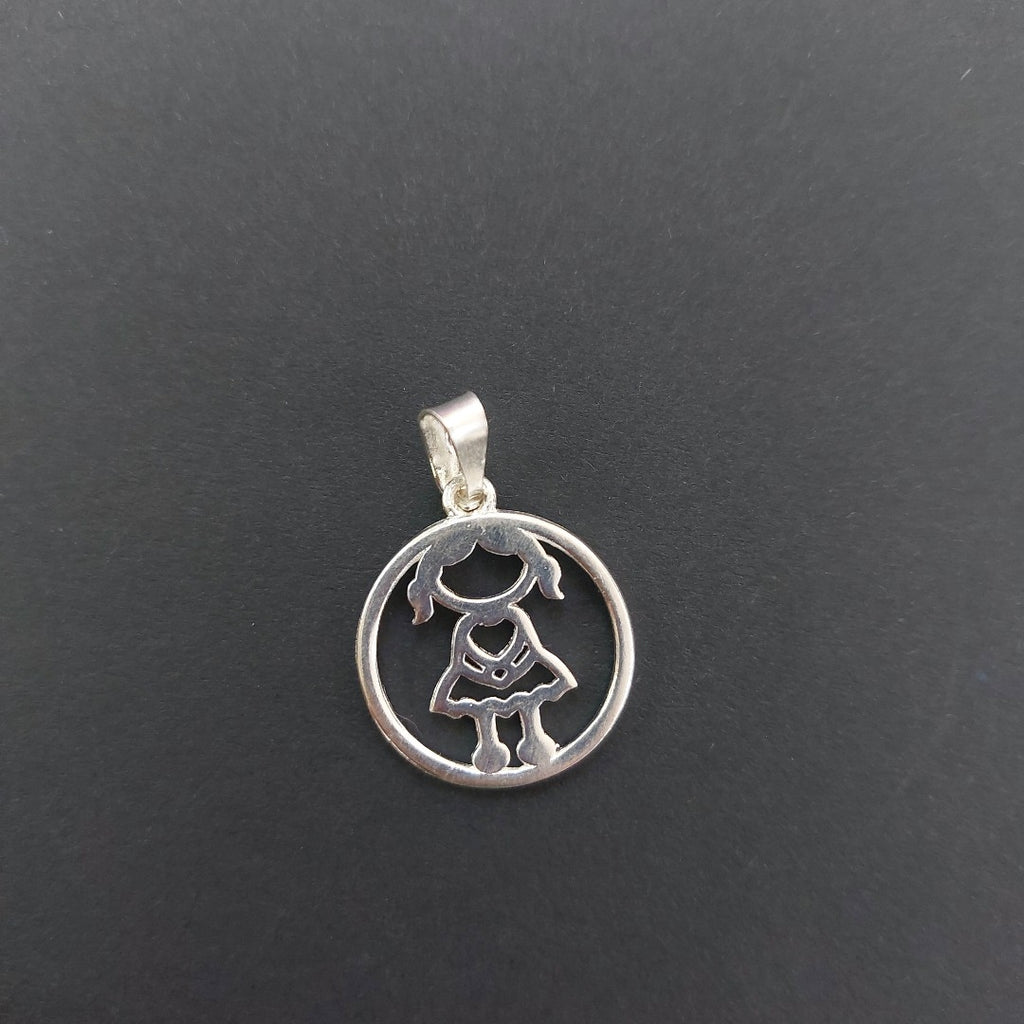 DIJE NIÑA PLATA .925 2.1 GR (NUEVO)