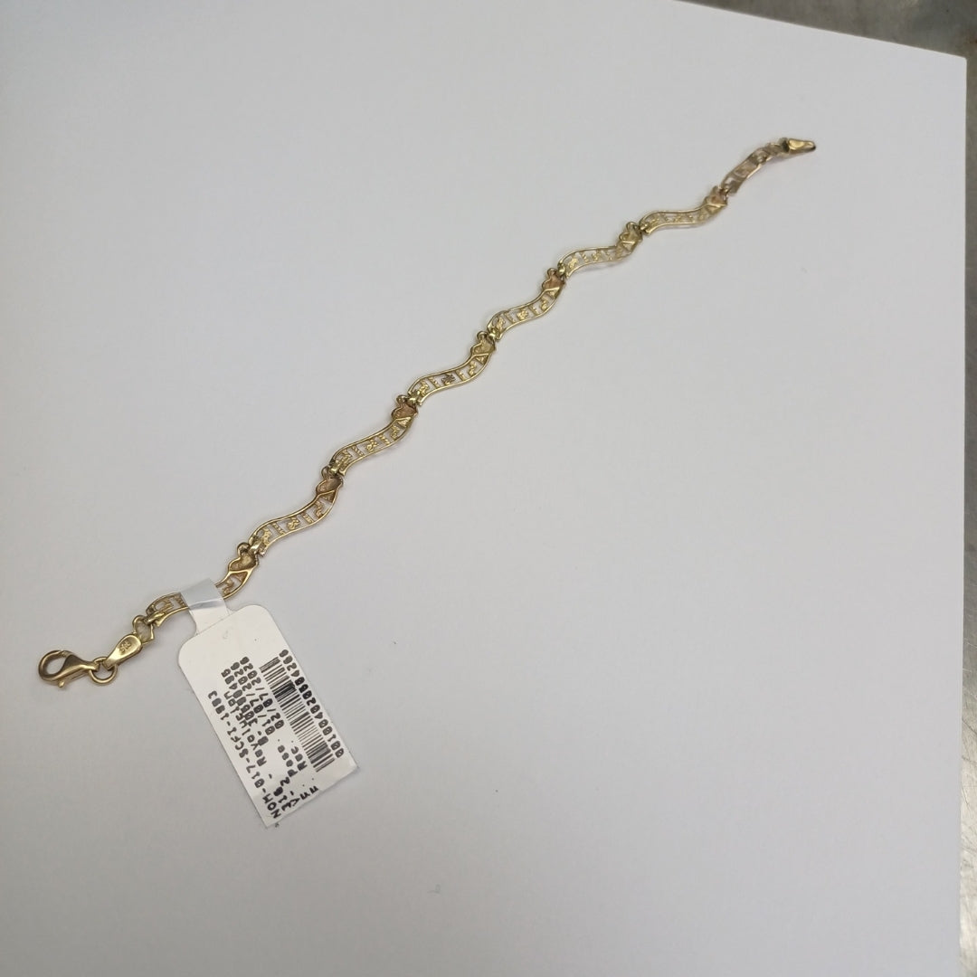 PULSERA ORO 14 K 4.3 GRMS (SEMINUEVO)