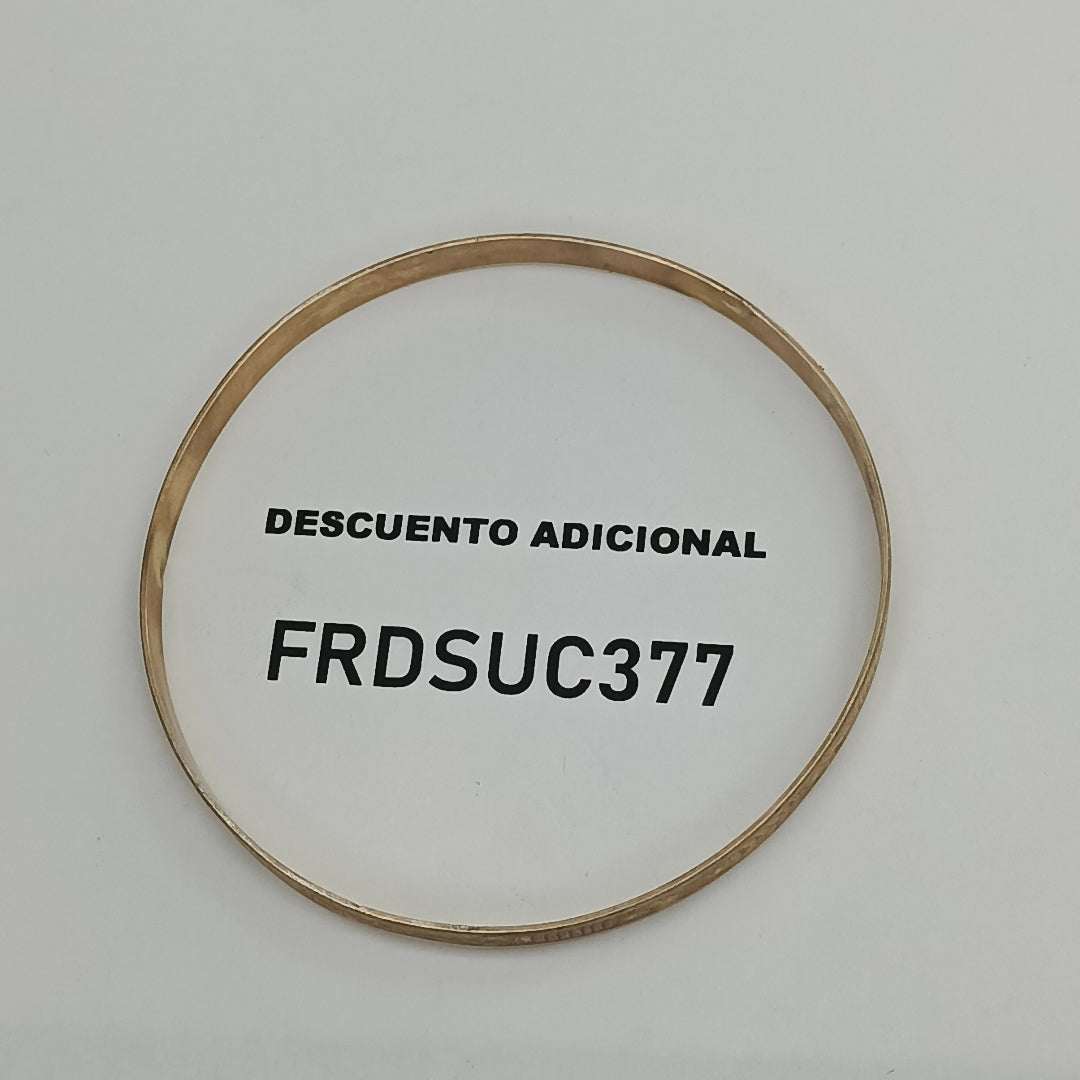 PULSERA RIGIDA ORO 10 K 9,70 GRMS (SEMINUEVO)