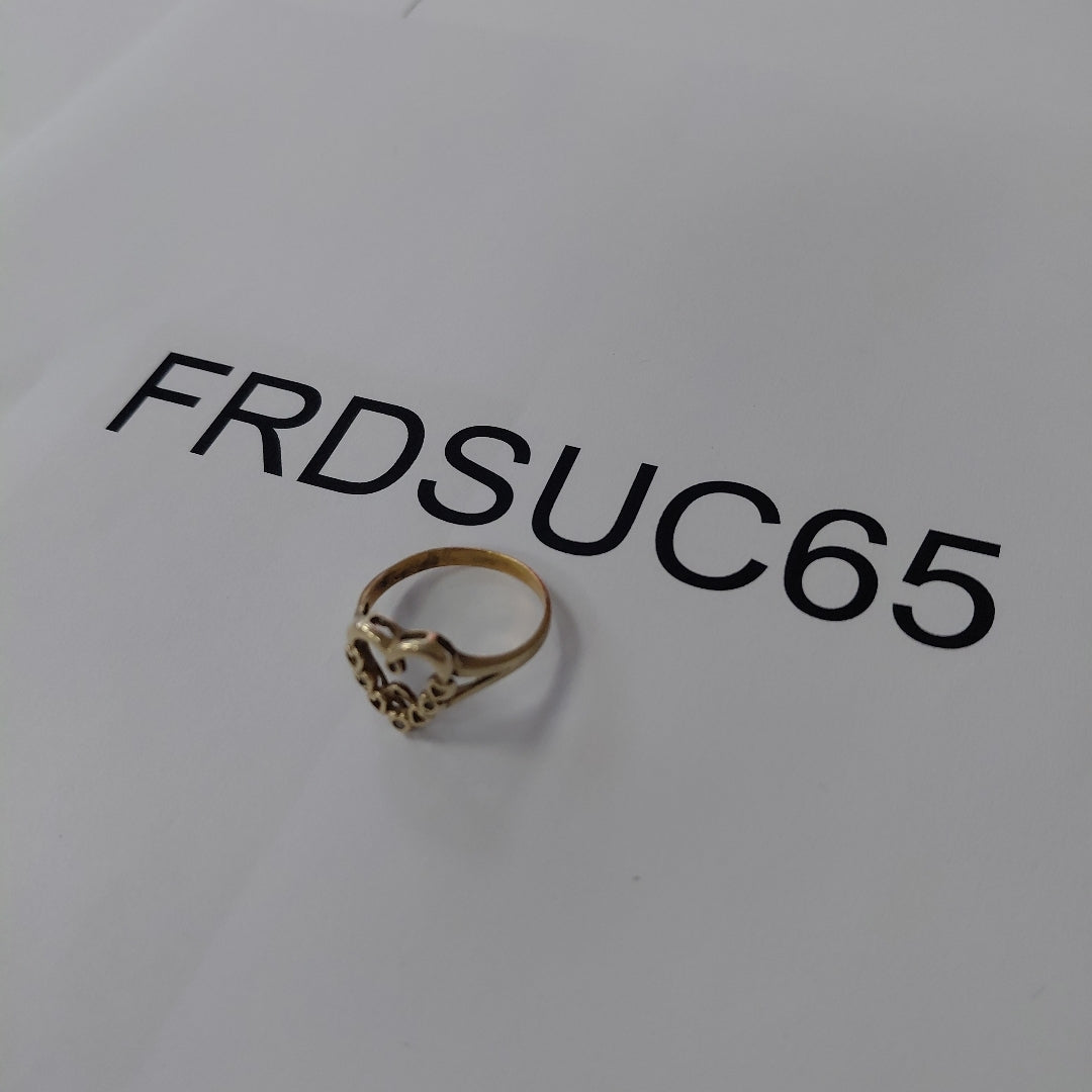 ANILLITO ORO 14 K 2.5 GRMS (SEMINUEVO)