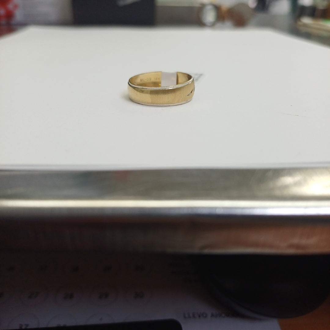 ARGOLLA ORO 14 K 2.4 GRMS (SEMINUEVO)