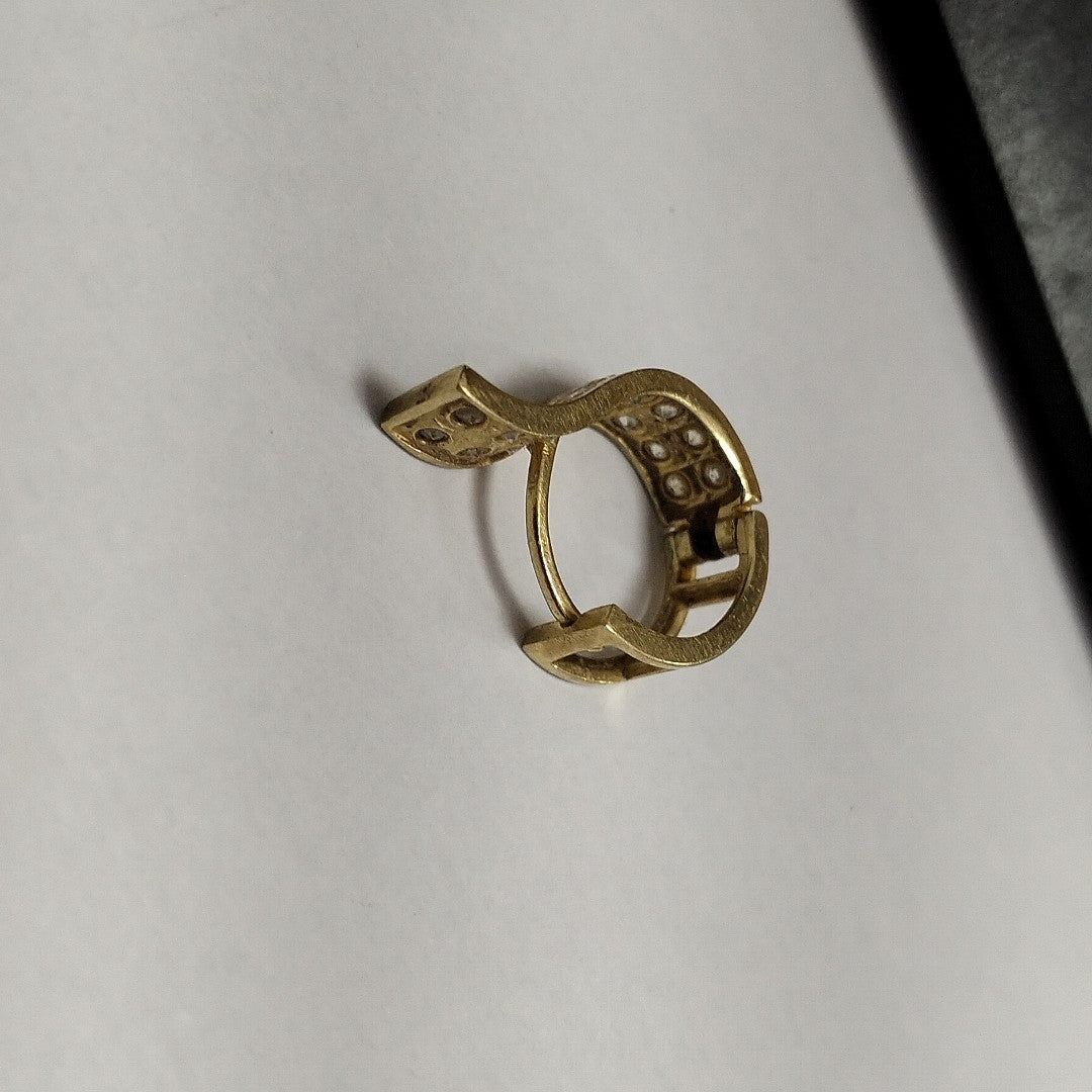 ARETES PAR ORO 14 K 2 GRMS (SEMINUEVO)