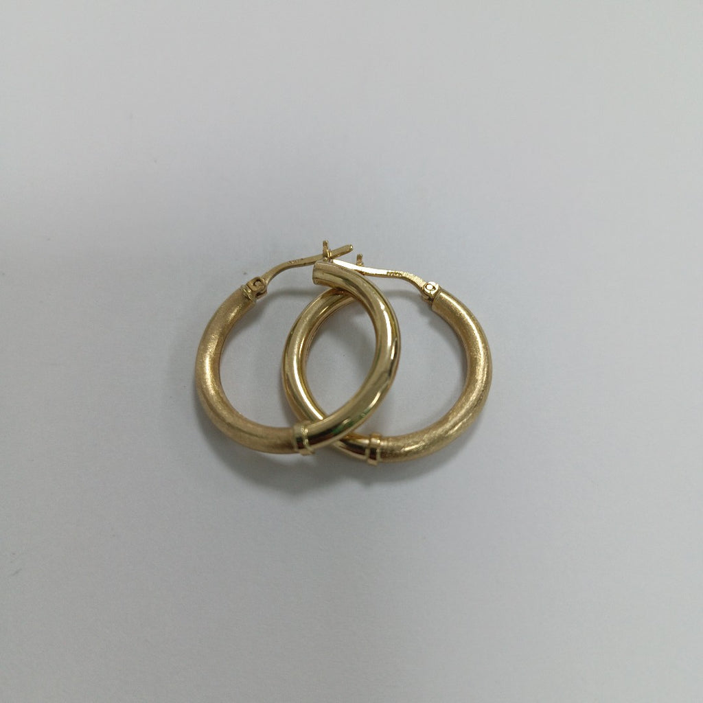 ARRACADAS PAR ORO 14 K 3.5 GRMS (SEMINUEVO)