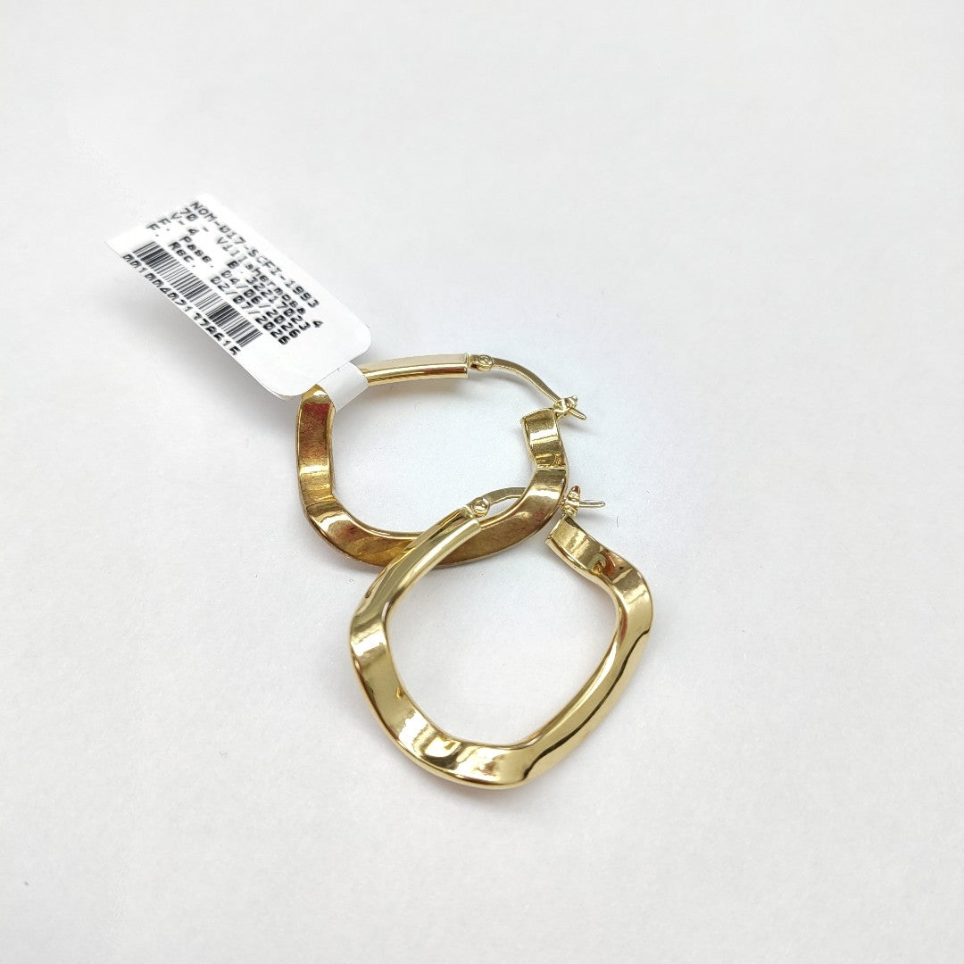ARRACADAS PAR ORO 14 K 2,30 GRMS (SEMINUEVO)