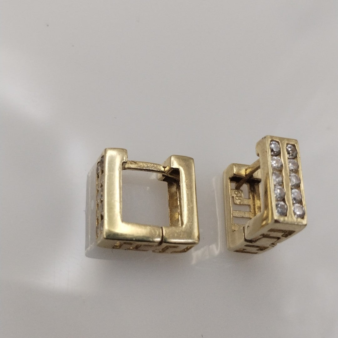 ARETES PAR ORO 14 K 3,50 GRMS (SEMINUEVO)