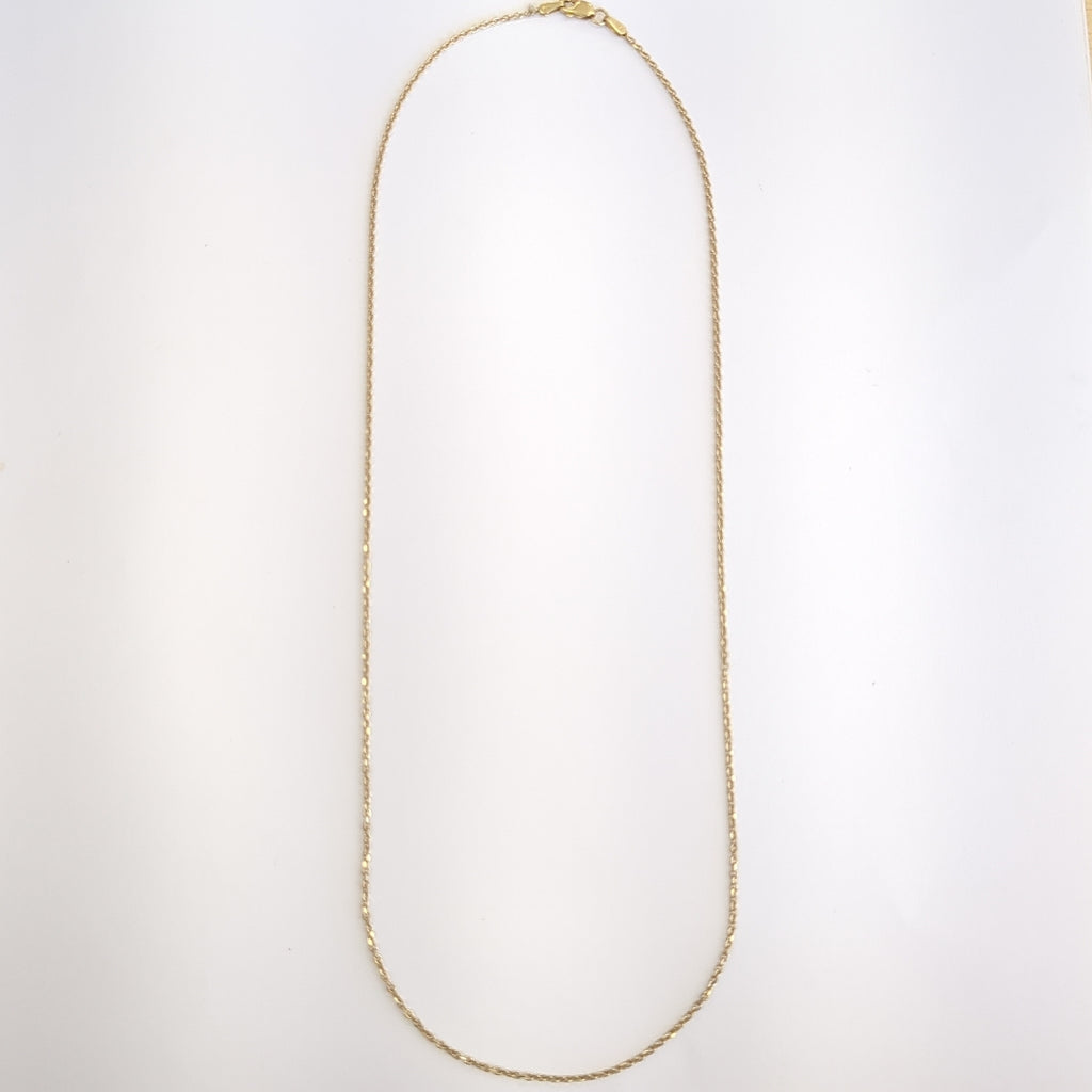 CADENA ORO 14 K 2,80 GRMS (SEMINUEVO)