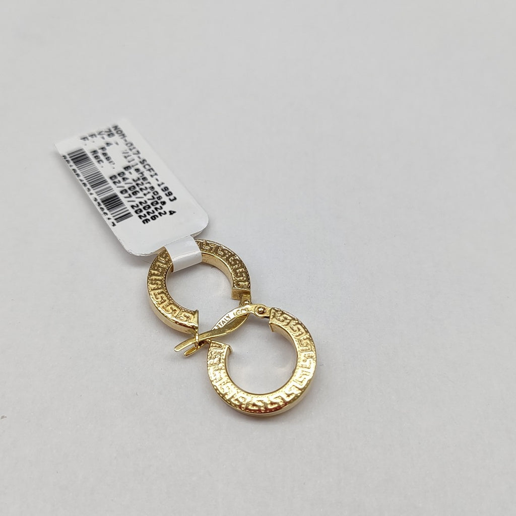 ARRACADAS PAR ORO 14 K 1,50 GRMS (SEMINUEVO)
