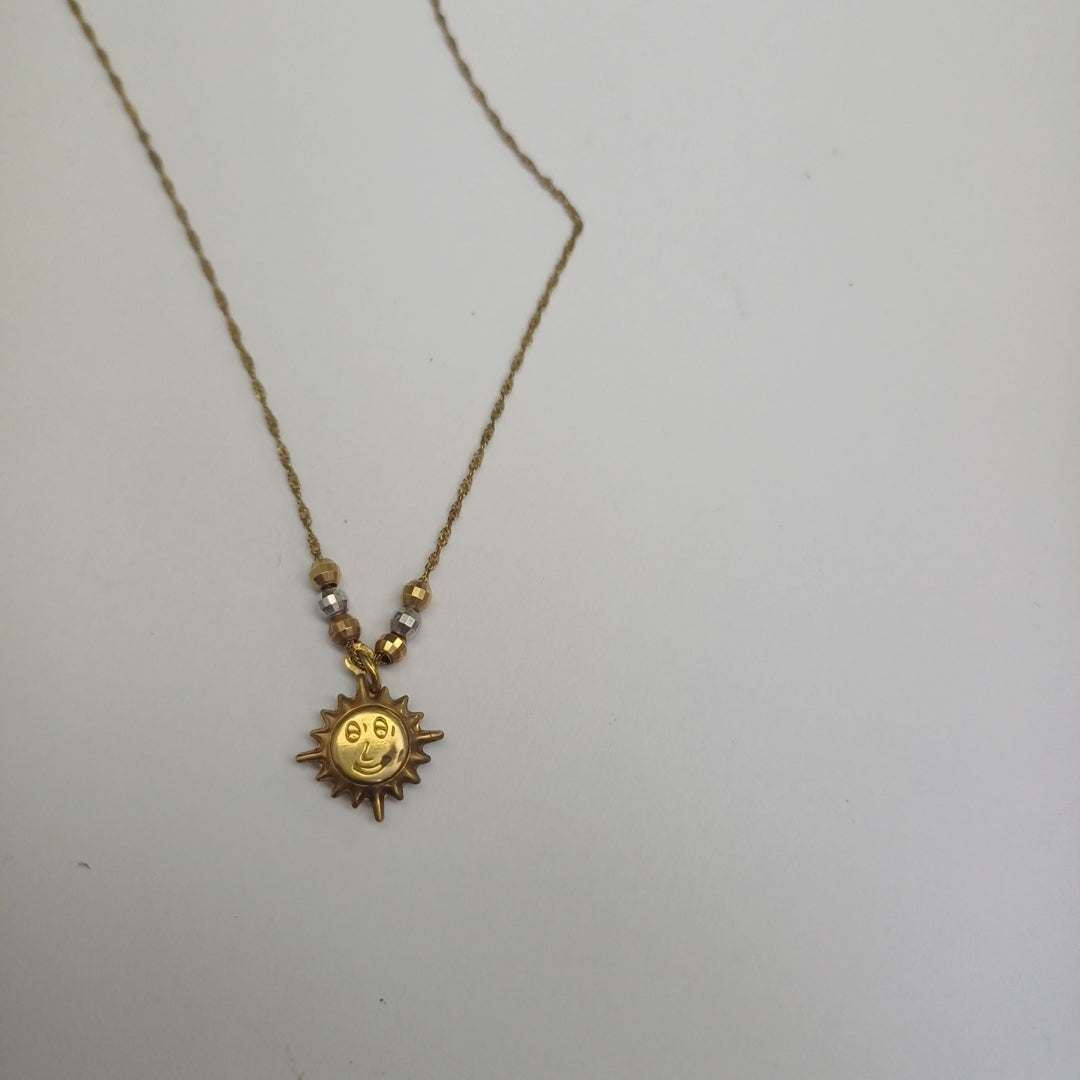 CADENA, DIJE ORO 14 K 2 GRMS (SEMINUEVO)