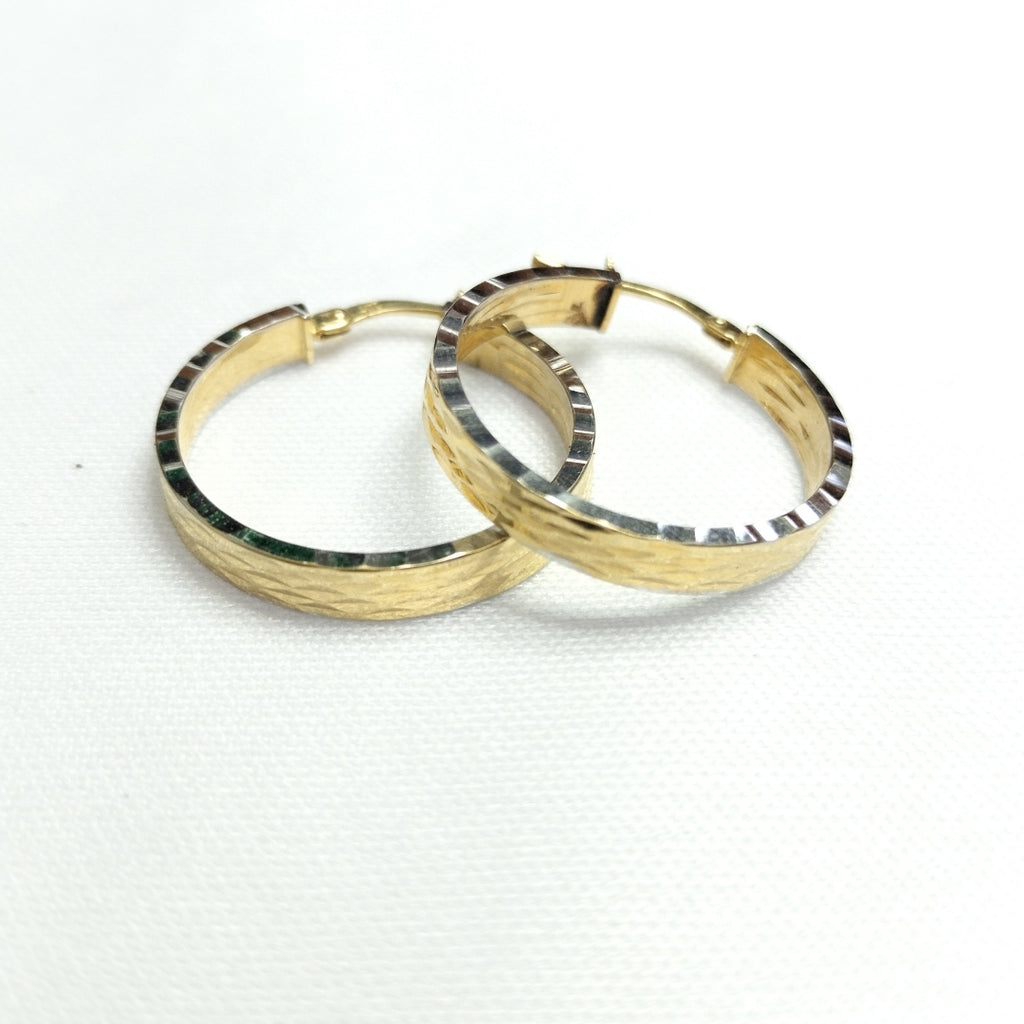 ARRACADAS PAR ORO 14 K 2.4 GRMS (SEMINUEVO)