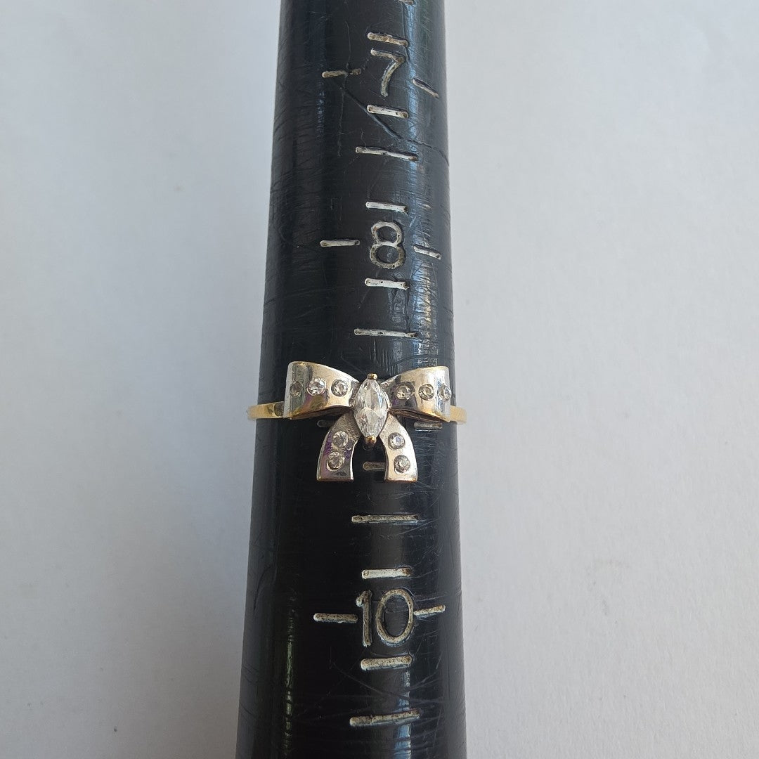 ANILLITO ORO, RODIADO 10 K 1.2 GRMS (SEMINUEVO)