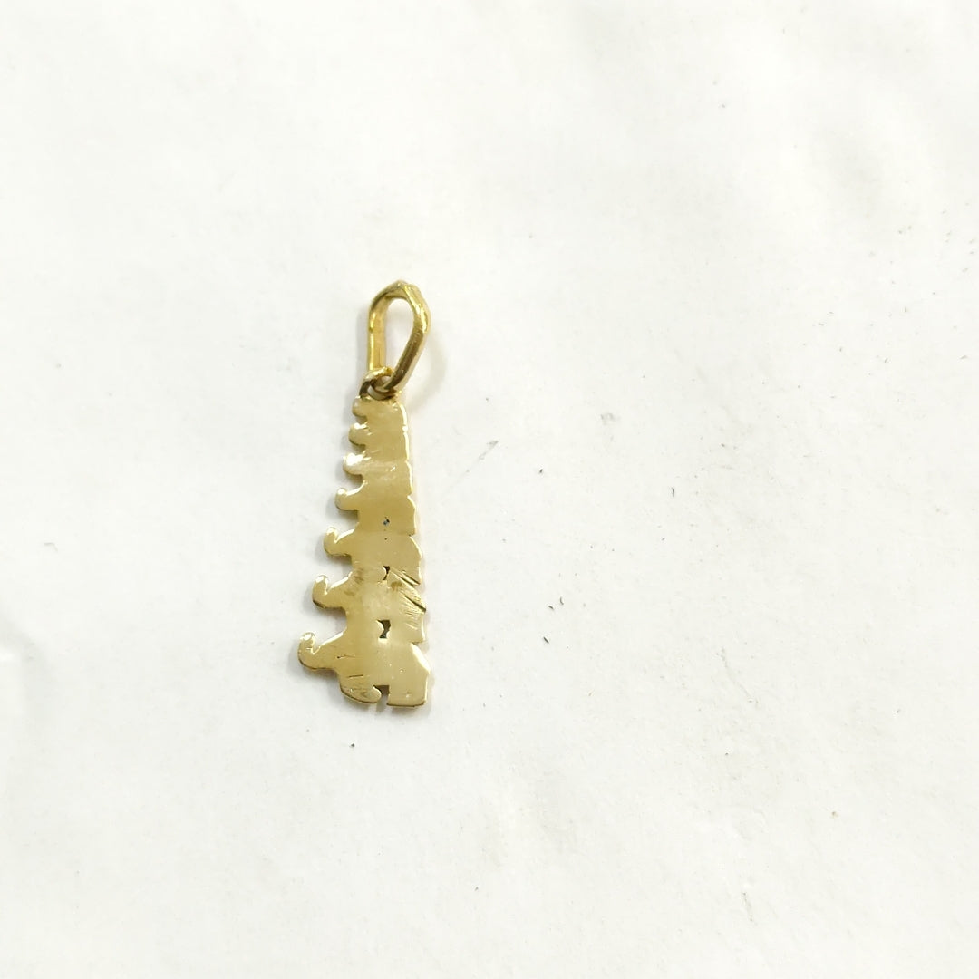 DIJE ORO 14 K 1.3 GRMS (SEMINUEVO)