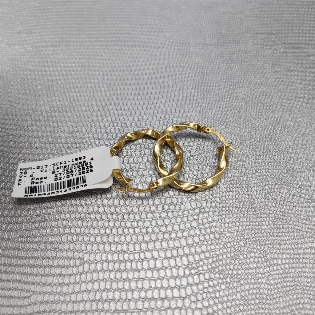ARRACADAS PAR ORO 14 K 2,90 GRMS (SEMINUEVO)