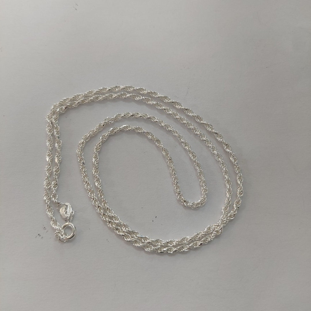 CADENA TORZAL PLATA .925 60 CM 10.52 GR (NUEVO)