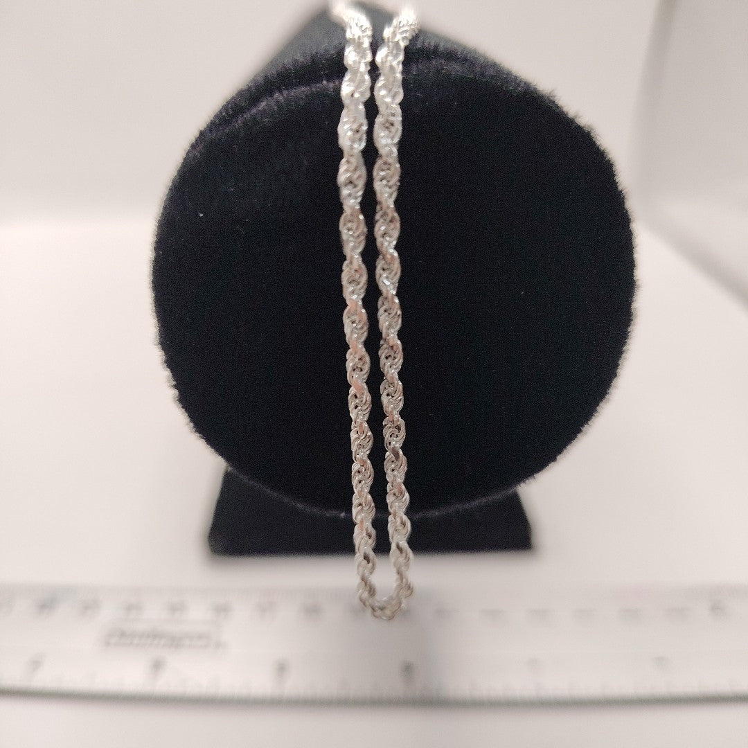 CADENA TORZAL PLATA .925 50 CM 8.52 GR (NUEVO)