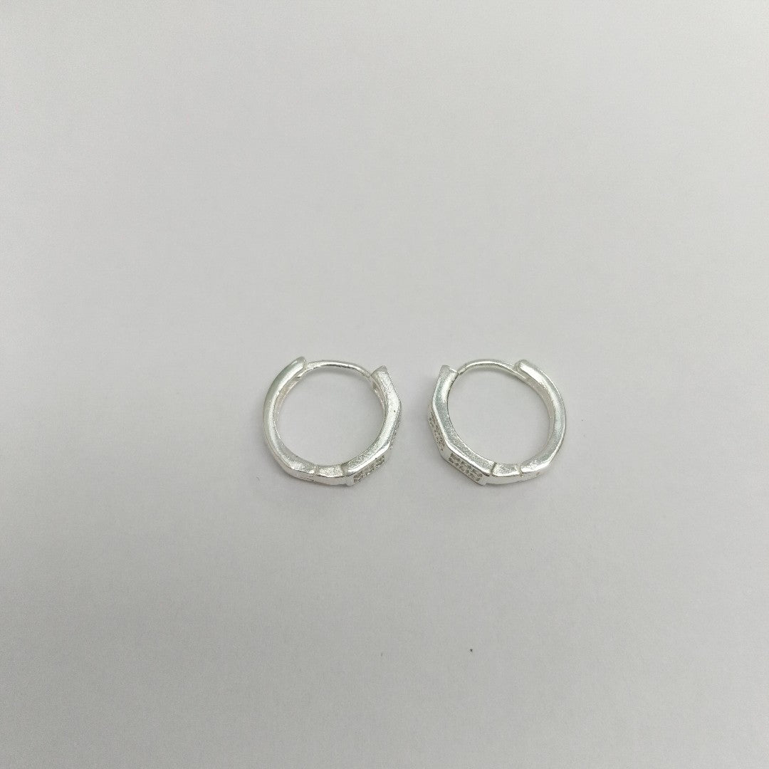 ARRACADAS C/CIRCONIAS PLATA .925 2.5 GR (NUEVO)