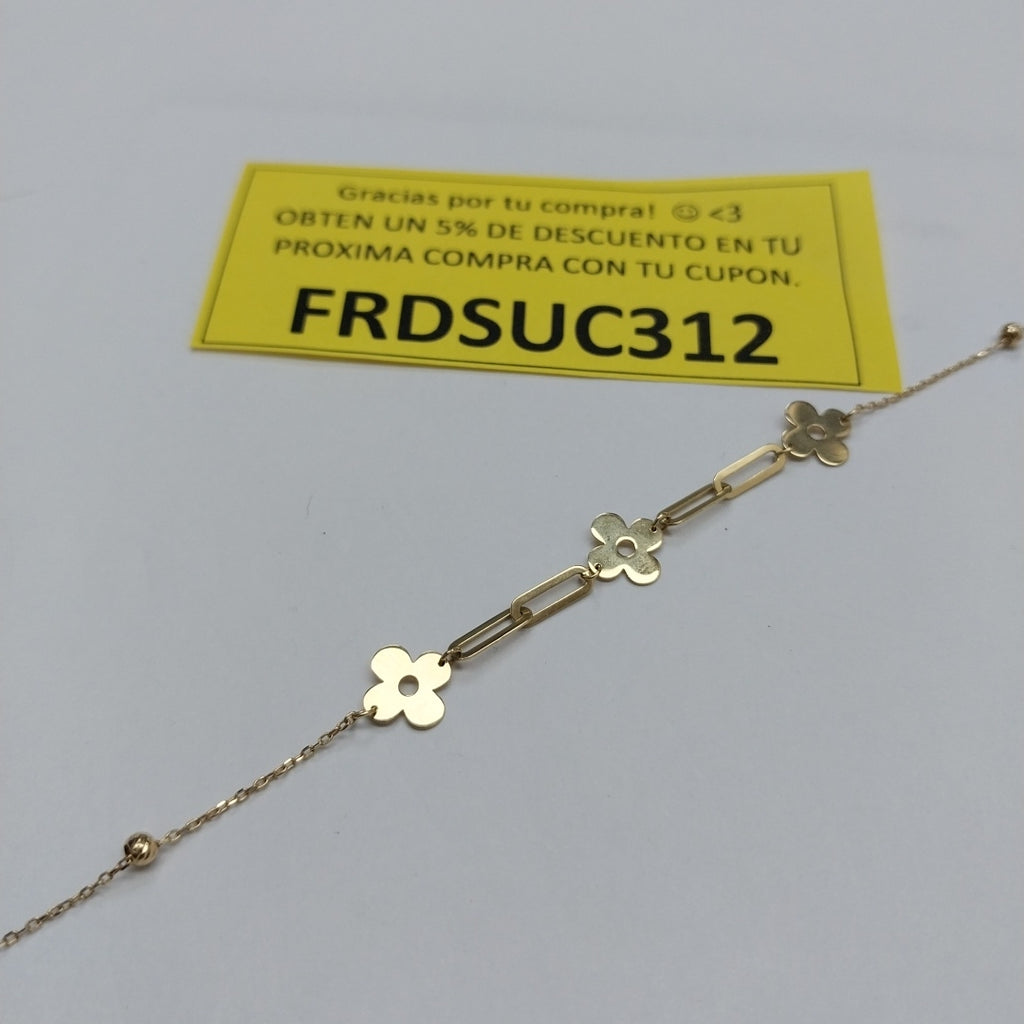 PULSERAS DAMA ORO 14K 1.3 (NUEVO)