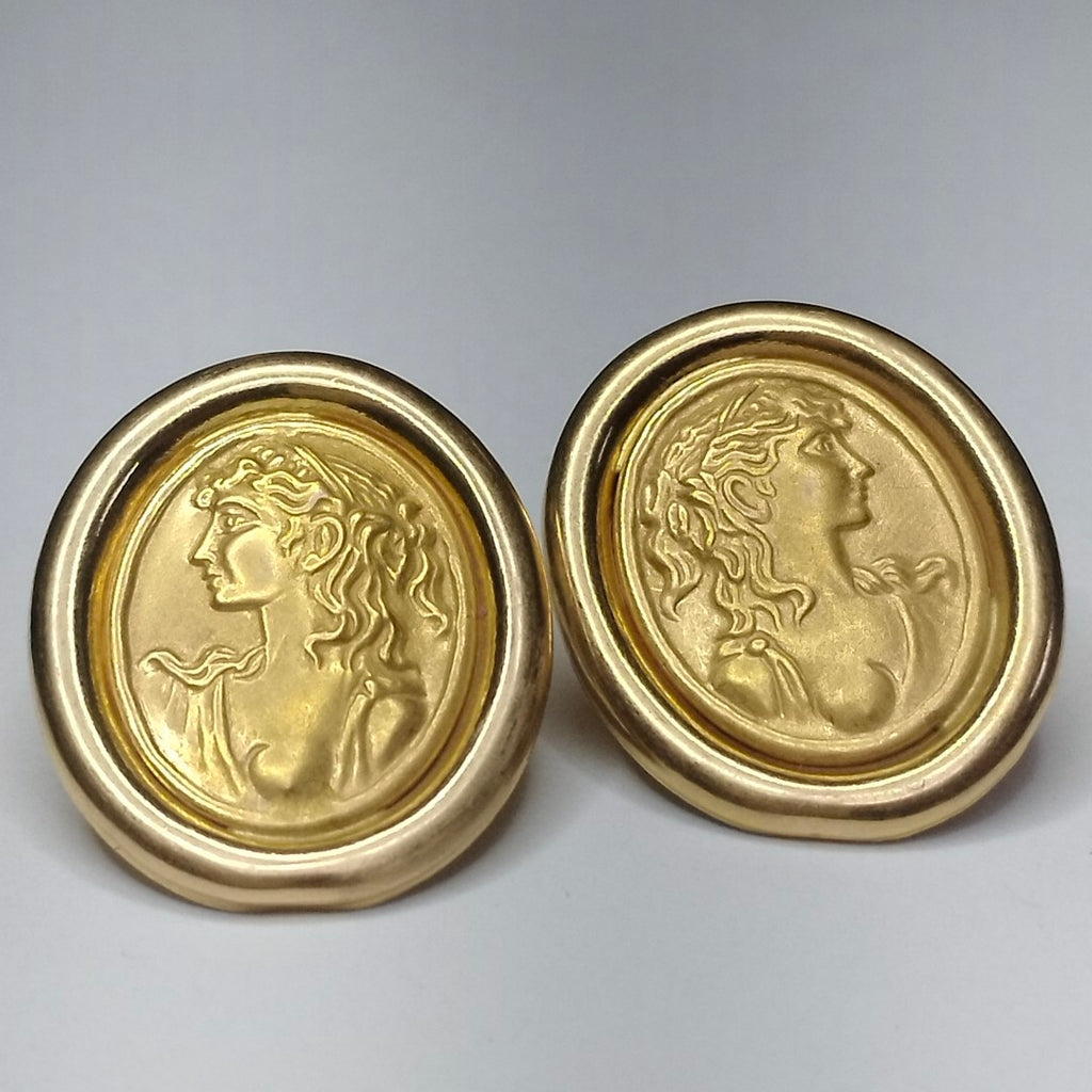 BROQUELES PAR ORO 14 K 5,80 GRMS (SEMINUEVO)