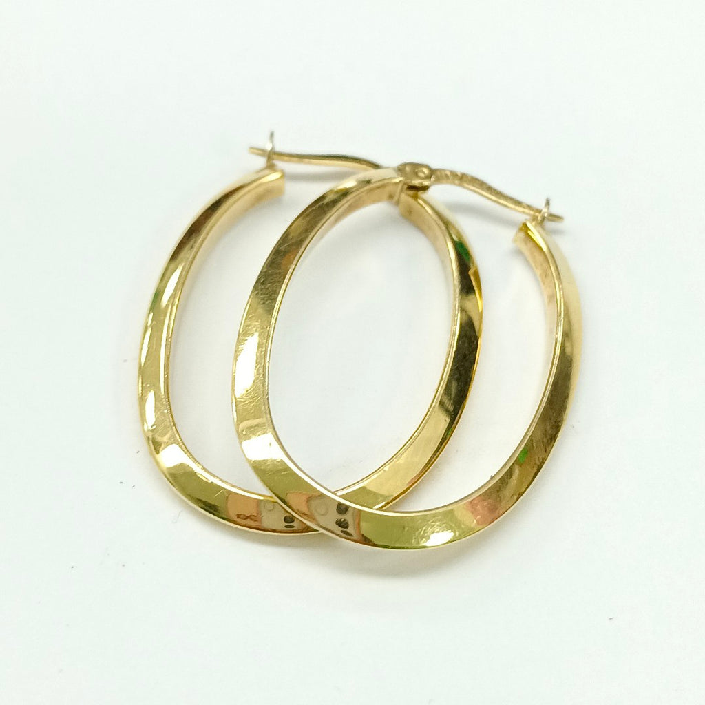 ARRACADAS PAR ORO 14 K 3.4 GRMS (SEMINUEVO)