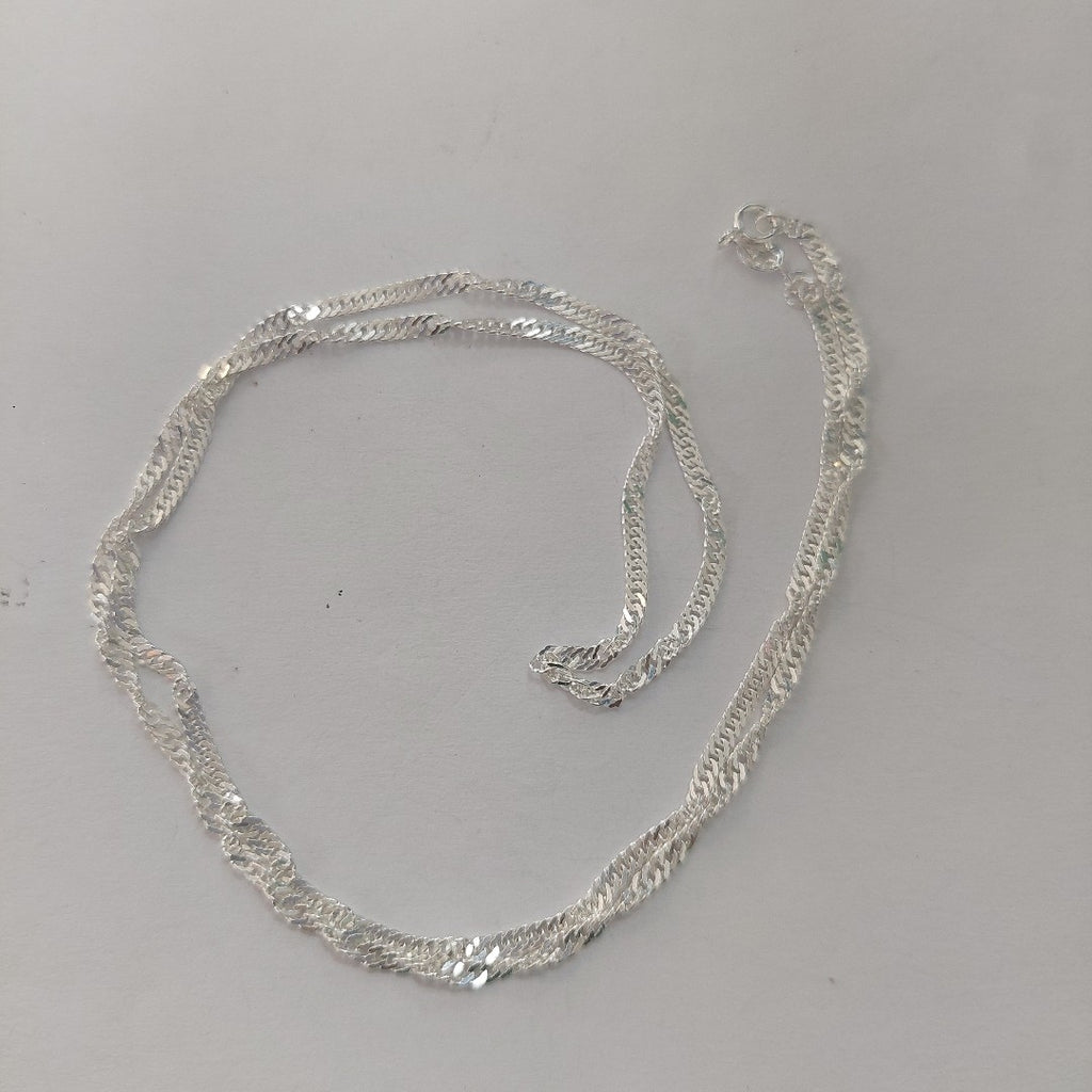 CADENA MEDIO TZL PLATA .925 55 CM 4.12 GR (NUEVO)