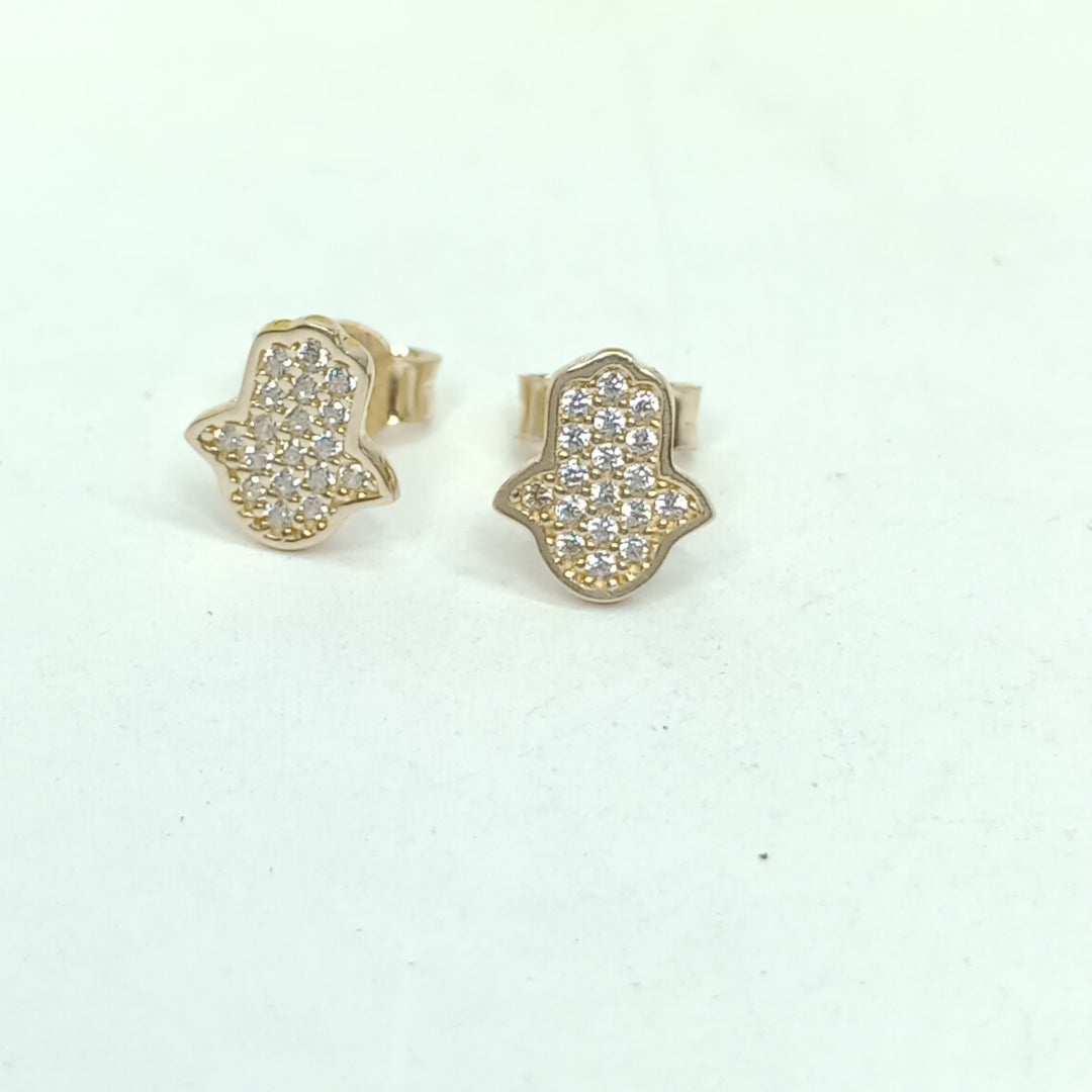 BROQUELES ORO 14K 1.3 (NUEVO)